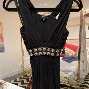 Black with silver hardware Sky top